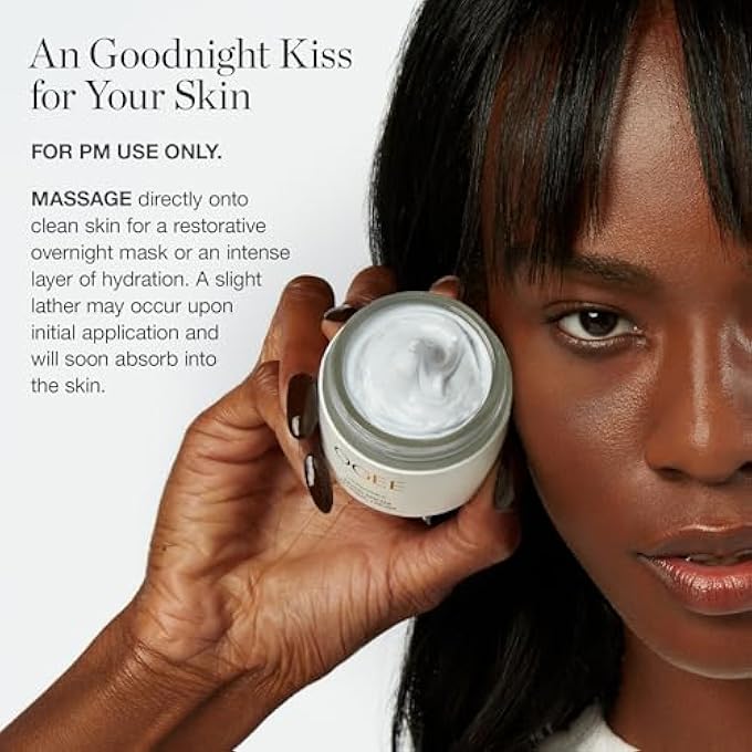 OGEE INDIGO DREAM RENEWAL CREAM FACE MOISTURIZER - HYDRATING FACE CREAM WITH HYALURONIC ACID & CERAMIDES - ORGANIC INGREDIENTS, CRUELTY-FREE & MADE IN USA - Image 4